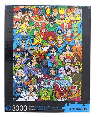 Aquarius DC Comics Line Up 3000 Piece Jigsaw Puzzle