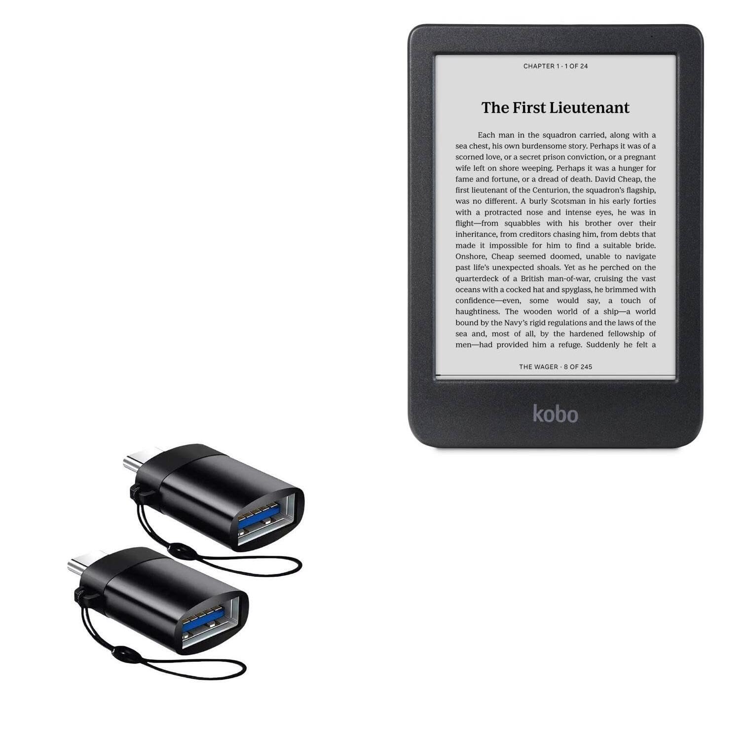 Amazon.com: BoxWave Cable Compatible with Kobo Clara BW - USB-C to