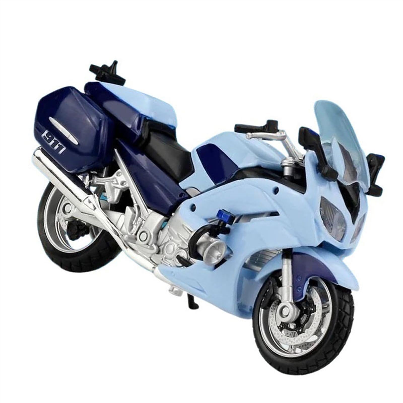 Modello in Scala per Yamaha FJR 1300A 1:18 Modello di Moto Diecast in Metallo Moto da Collezione