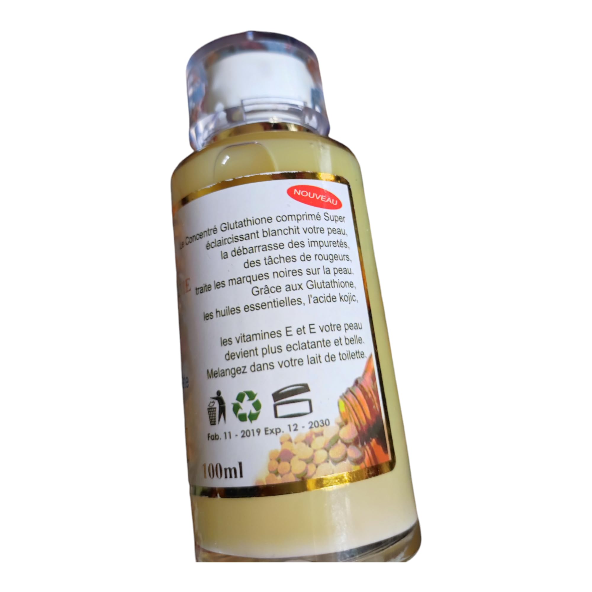 glutathion comprimé eclaircissant Glutathion Comprime Super Lightening Serum 120ml main image 0