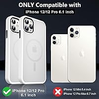 Vista 279 de MOCCA - Funda magnética resistente para iPhone XR de 6.1 pulgadas, compatible con MagSafe, funda con protección contra caídas de grado militar