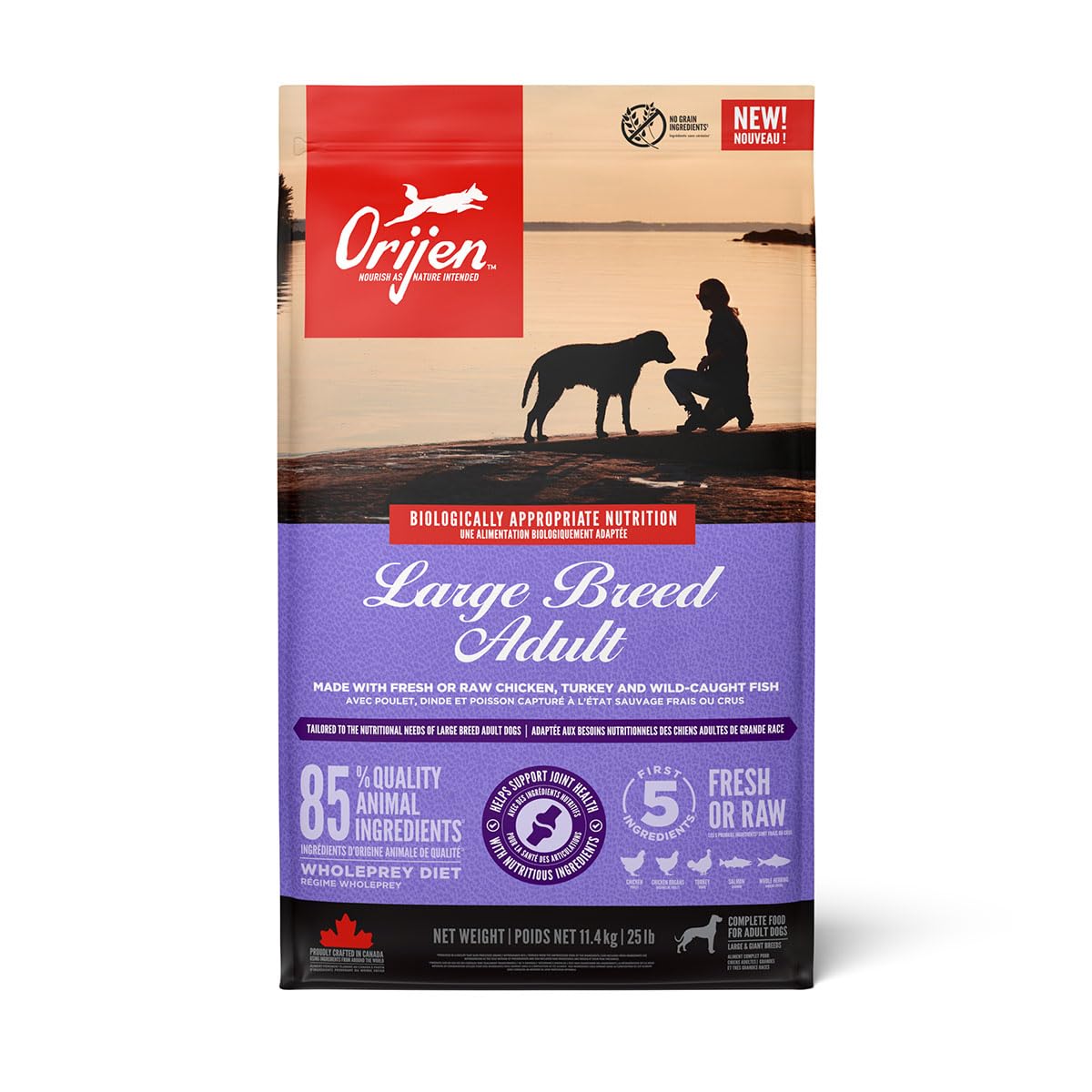オリジン　ラージブリードアダルト　11.4キロ　正規品 Amazon.co.jp: オリジン ラージブリードアダルト 11.4kg