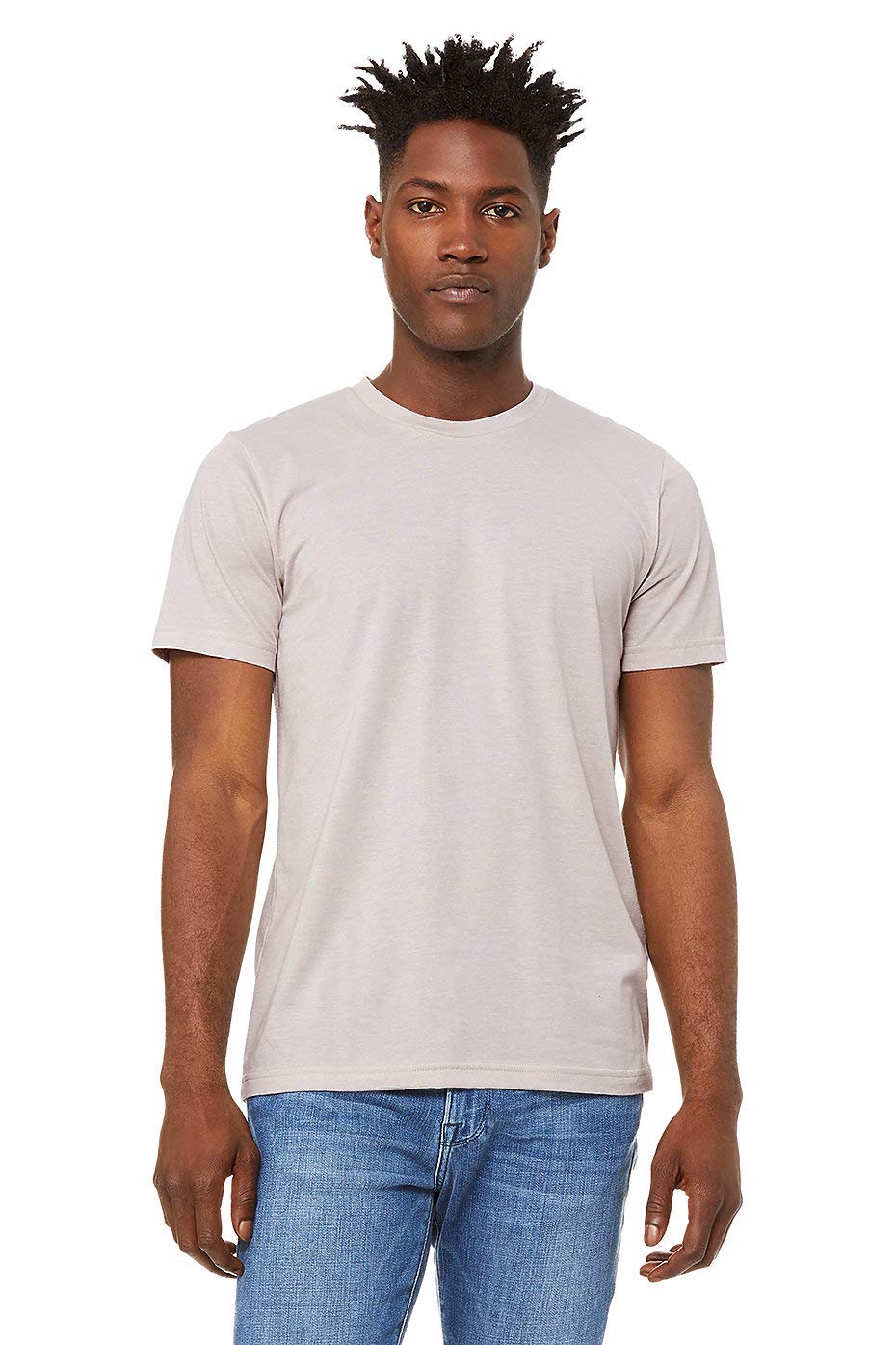 Bella Canvas Unisex Heather CVC T-Shirt (3001CVC) -Heather Co -L