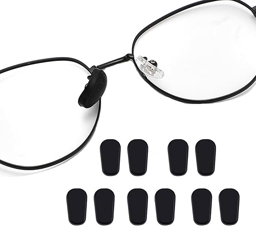 Miniatura 8 de UPIONIC Cubierta de almohadilla para la nariz para lentes, cómoda almohadilla antideslizante para la nariz, almohadilla para la nariz para gafas