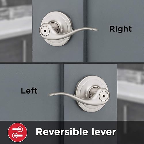 Miniatura 93 de Kwikset media manija para puerta, hacia la izquierda 788TNL RH 3 CP Tustin, 97880-679 Bronce veneciano