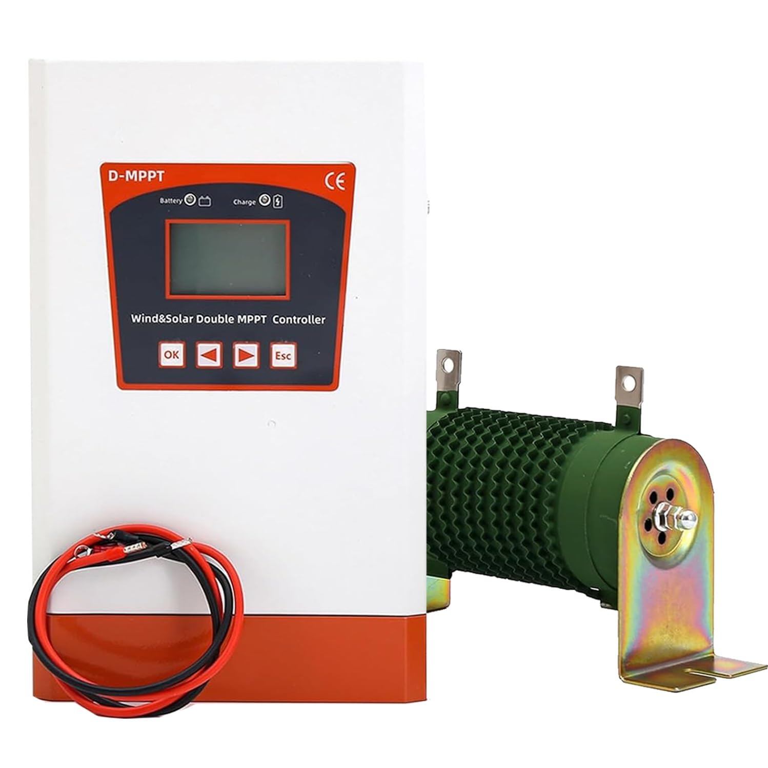 Hybrydowy Regulator ładowania Wiatrowo-Słonecznego, Podwójny Mppt Hybrydowy Regulator ładowania Wiatrowo-Słonecznego, Inteligentny Regulator Wiatru I Energii Słonecznej(24V/48V Auto,6000W)