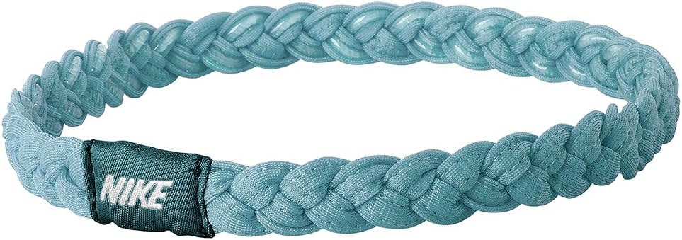 Nike Braided Headband (One Size Fits Most, Night Factor/Glacier Ice)