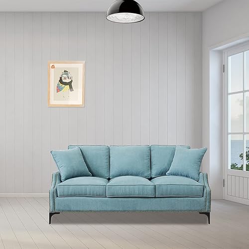 Miniatura 6 de Patas de metal para muebles de 4 pulgadas (3.9 in), color negro, paquete de 4 unidades para soportes de sofá, gabinete, mesa otomana, carga de hasta