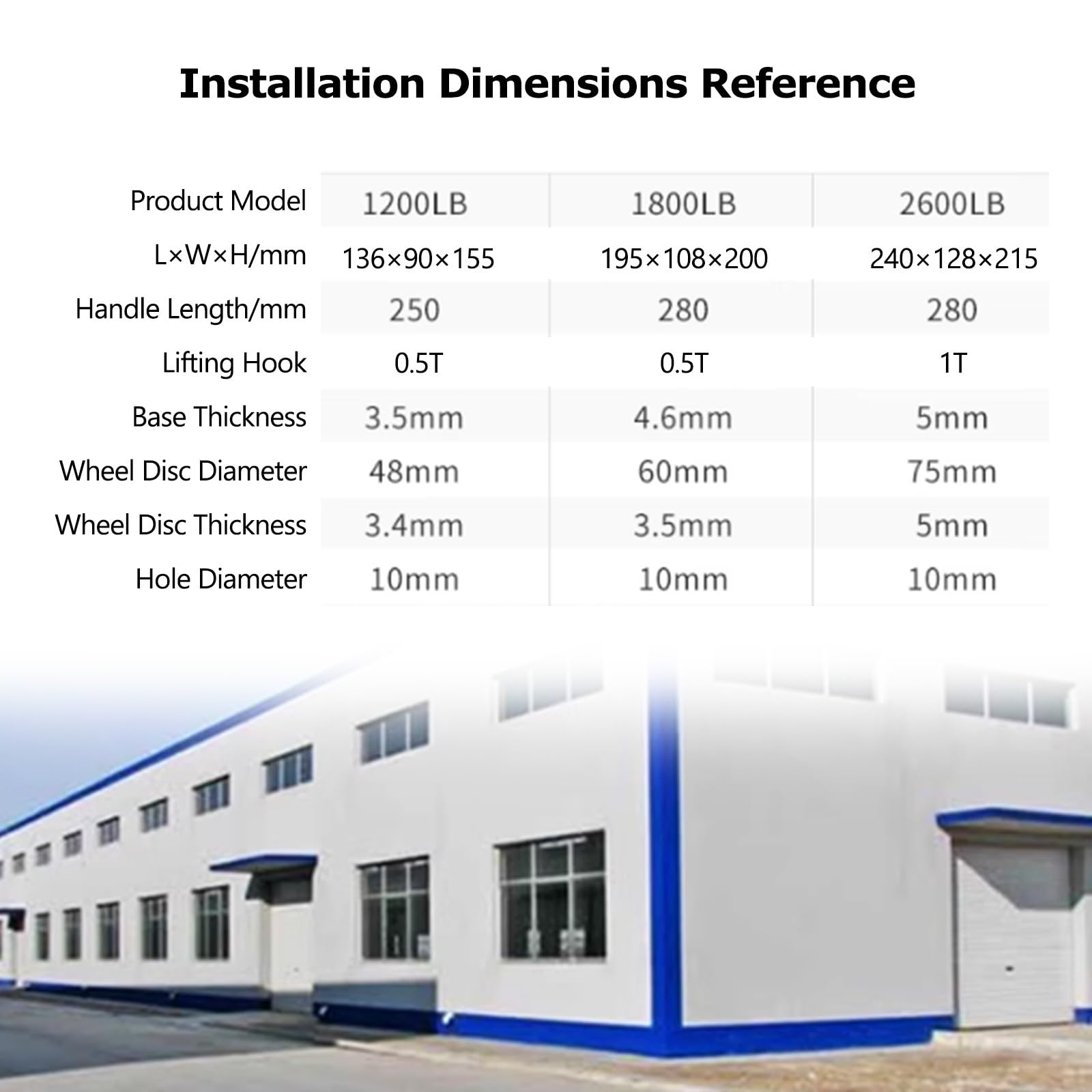 Automatische Bremse, Manuelle Seilwinde mit Haken und Stahlseil, Handbetriebene Winde, Bidirektional Selbsthemmend, Kompaktes, Tragbares Design(1200Lb/500kg,Single-Winch)