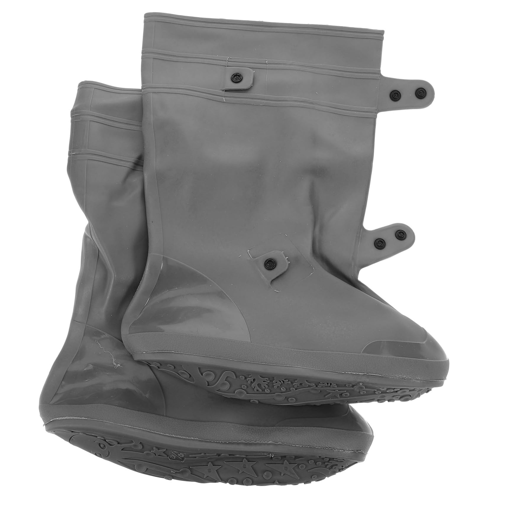 PRETYZOOM 1Pair Thickened Non Slip Rain Shoe Covers for Adults Protector for Cycling Sports Shoes Reusable Boot Covers for Go Use