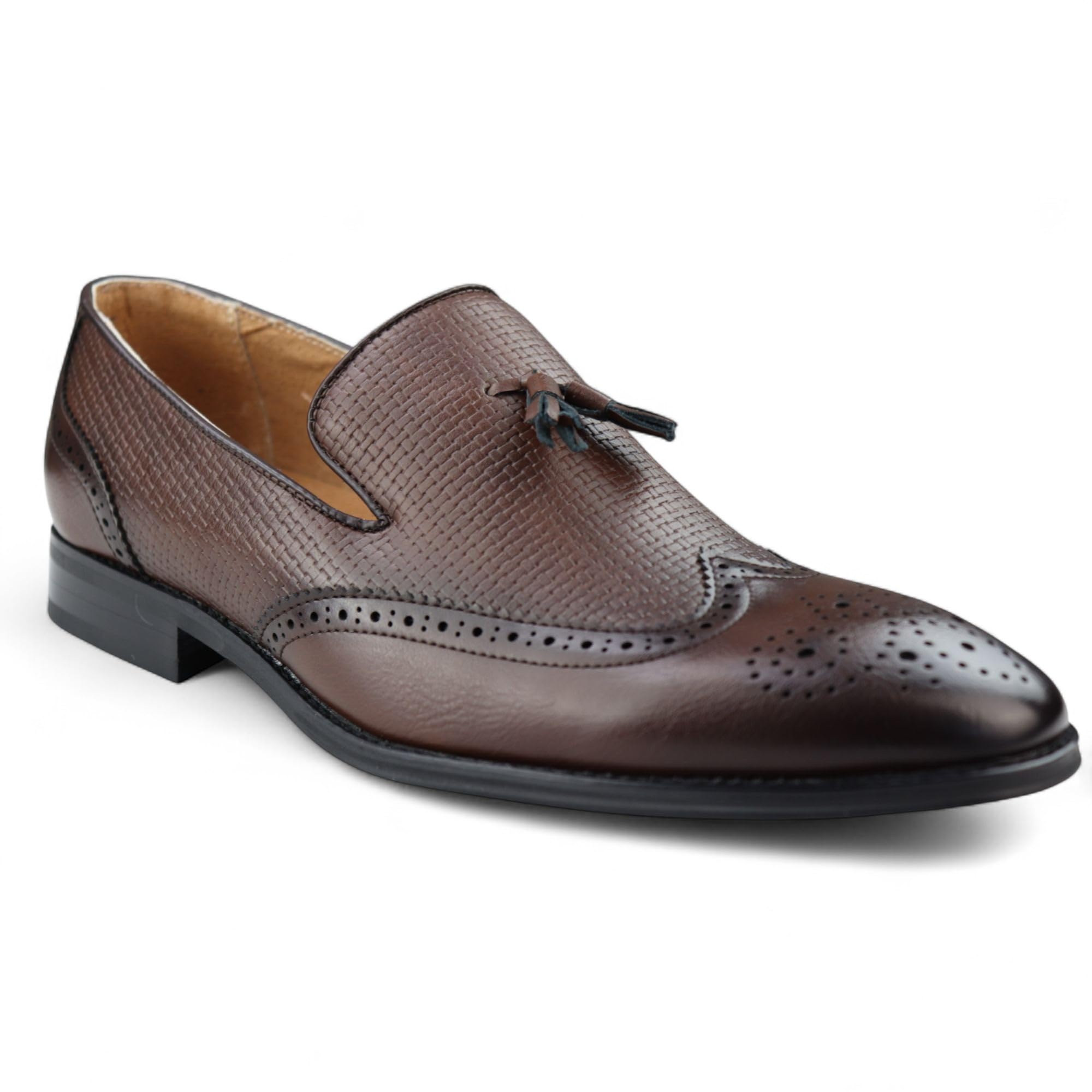 Mocasines Dolcetto para Hombre con Borlas, Estilo Mocasín Elegante y Fácil de Poner.