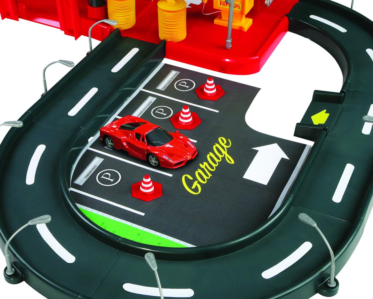 Bburago - 31204 - Véhicule Miniature - Ferrari - Garage 1 Voiture
