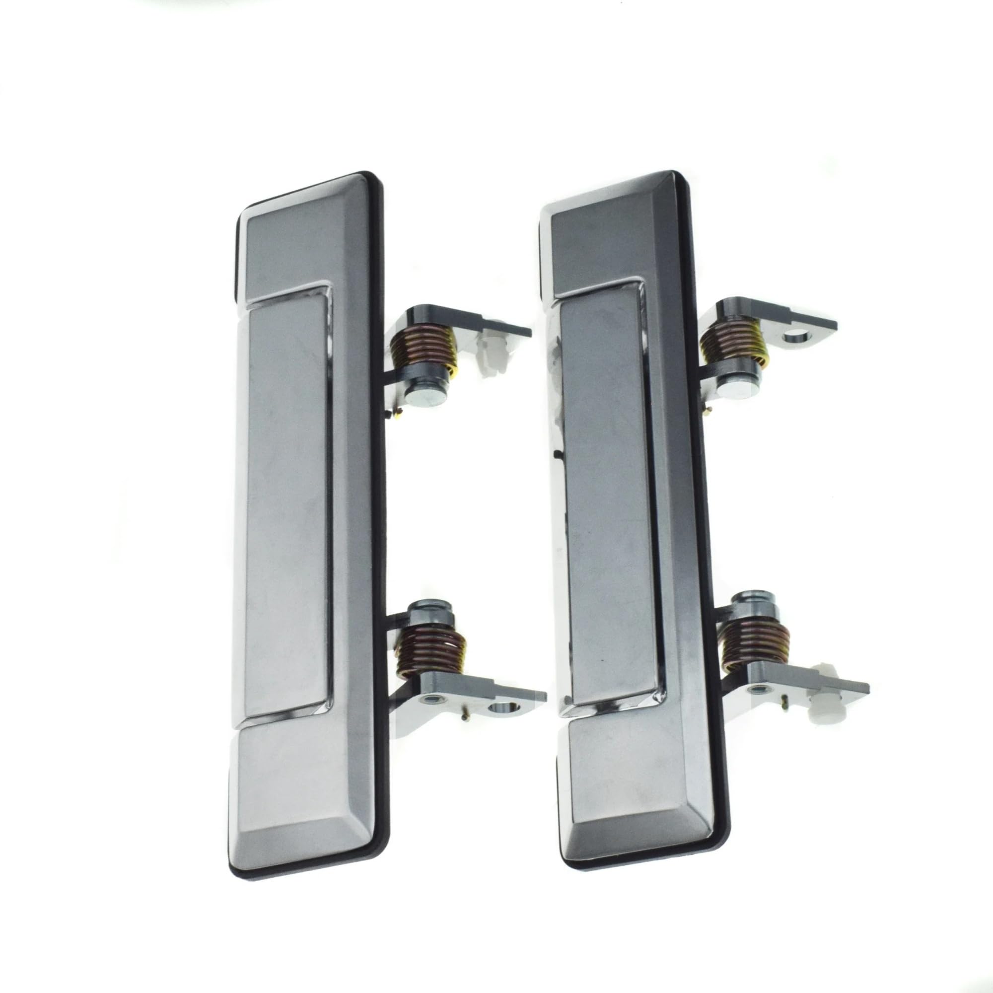 REOKIP for Toyota Land Cruiser 60 70 Series 1984-2019 Pickup for 4Runner HiLux 1984-1989 Chrome Exterior Door Handle Front Left Right(Silver,2pcs Left Right Pair)