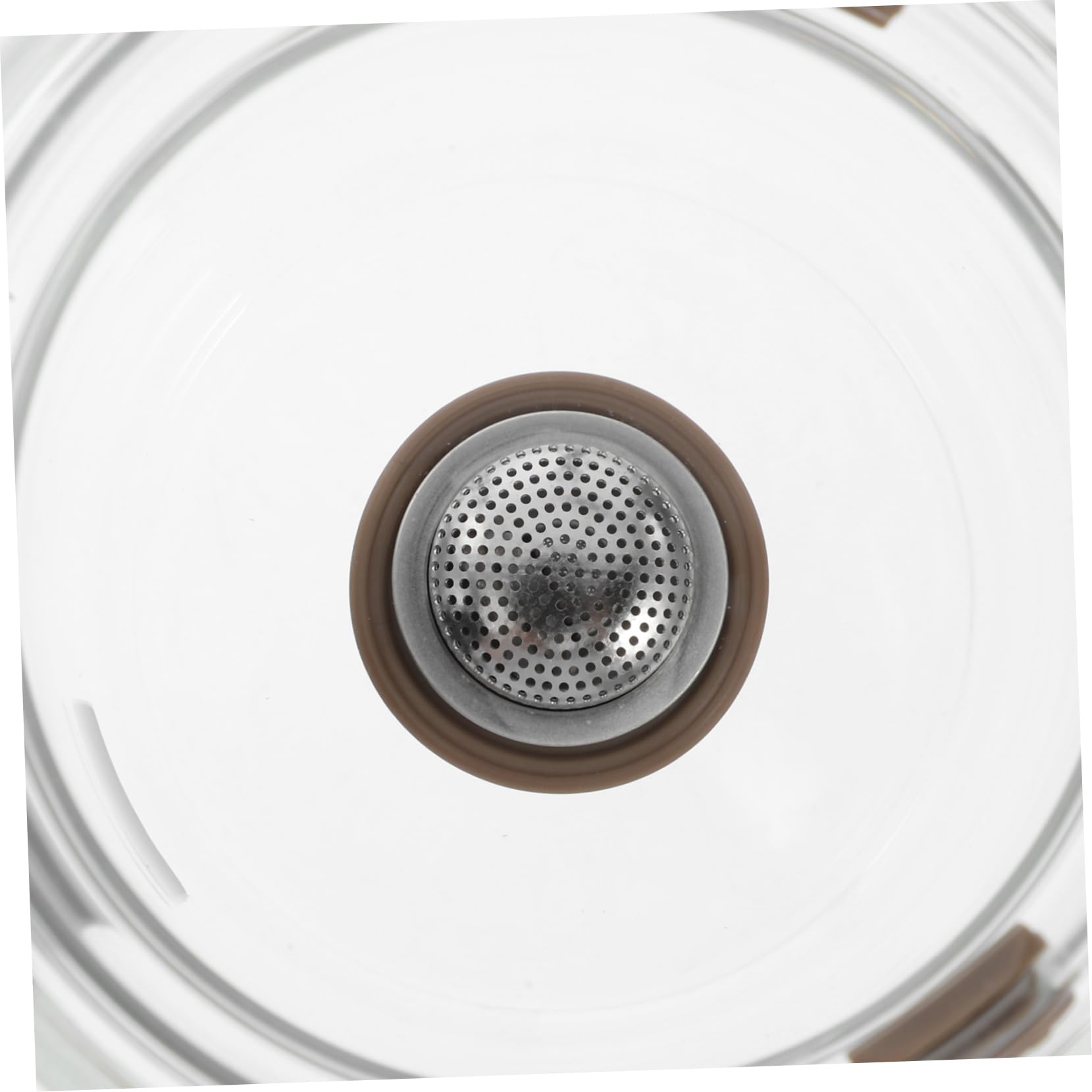 Alipis Tetera de Vidrio Transparente con Forma de Flor Infusor de Té para Sueltas para Estufa Agua Caliente y Fría para Preparar Té Casa o Exteriores