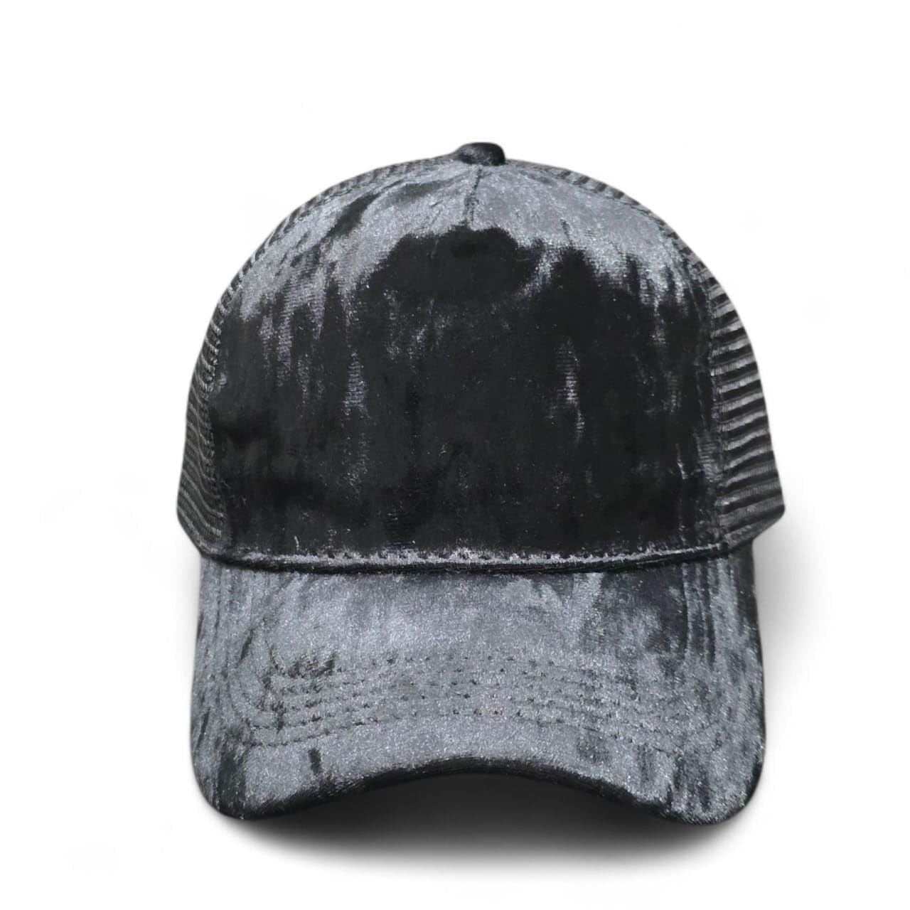 urban apes Velvet Baseball Cap, Premium Black Crushed Velvet, Adjustable Structured Sports Hat, Unisex Classic 6-Panel Design-picture-46