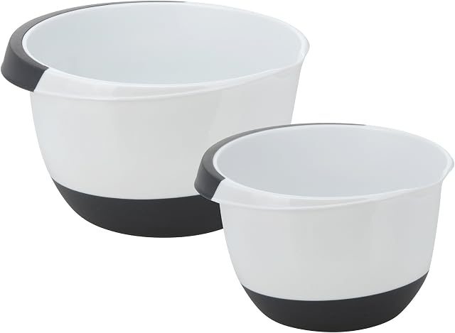 Mixing Bowl Set 3.5 and 2.0 Litres with Non-Slip Base