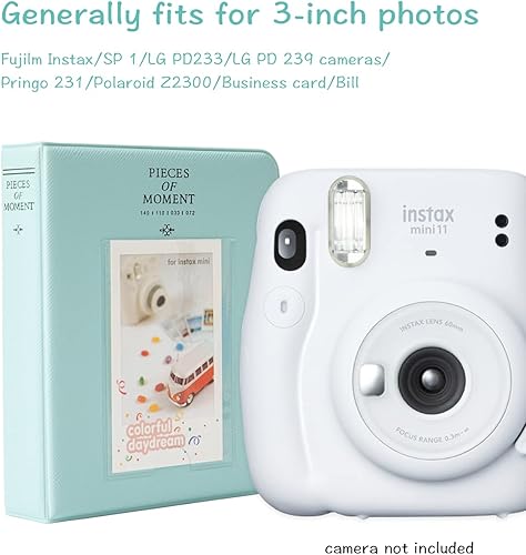 Miniatura 3 de Álbum, 2 unidades de álbum de 64 bolsillos para Fujifilm Mini 7s 8 8+ 9 25 26 50s 70 90, libro de fotos instantánea Goodsnetic Photo Book para