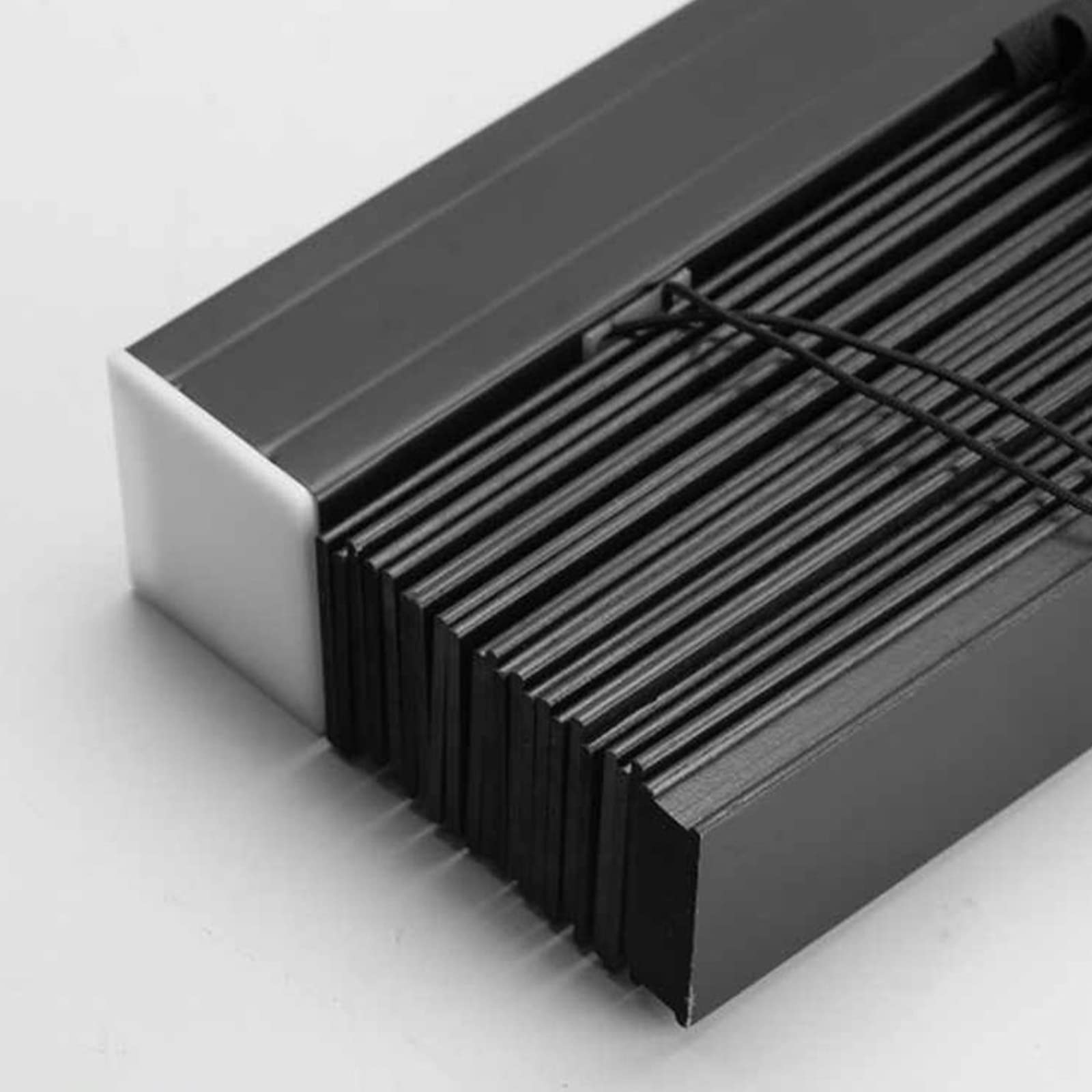 Wood Venetian Blind,Horizontal Venetian Blinds,50mm Slats Blind,Easy Fit Privacy Curtains,Windows Treatment Shutters,for office, home,with Accessories,Customizable (80cm Width x 100cm Drop)