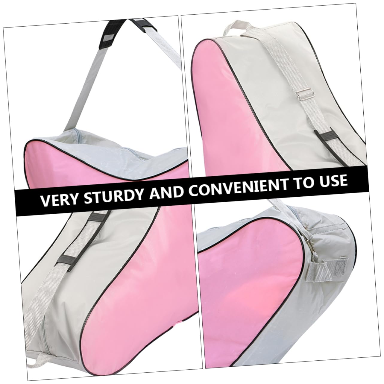 OSOLADY 3Pcs Roller Skate Backpack Stylish Design for Ice Skates Roller Skating Storage Durable Wear Resistant Tote Bag Convenient for Sports Outdoor Activities