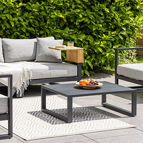 JEMIDI Terrassenteppich Außenteppich 120x180cm Balkonteppich Terrasse Balkon Outdoorteppich Teppich Garten Außen Outdoor Läufer Gartenteppich (Beige)