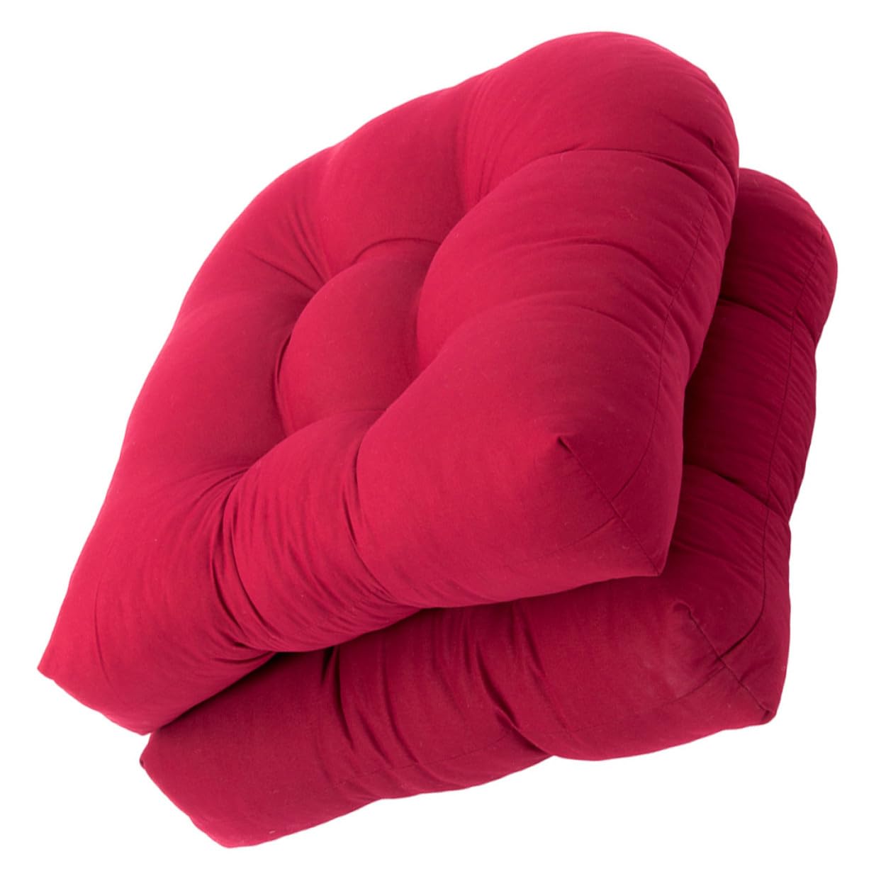 NUOBESTY 2pezzi Cuscini Per Sedie in Vimini Forma Di u Da Cuscini Decorativi Per Sedili Da Esterno e Interno Imbottitura Confortevole Per Poltrone Da Giardino e Divani in Rattan