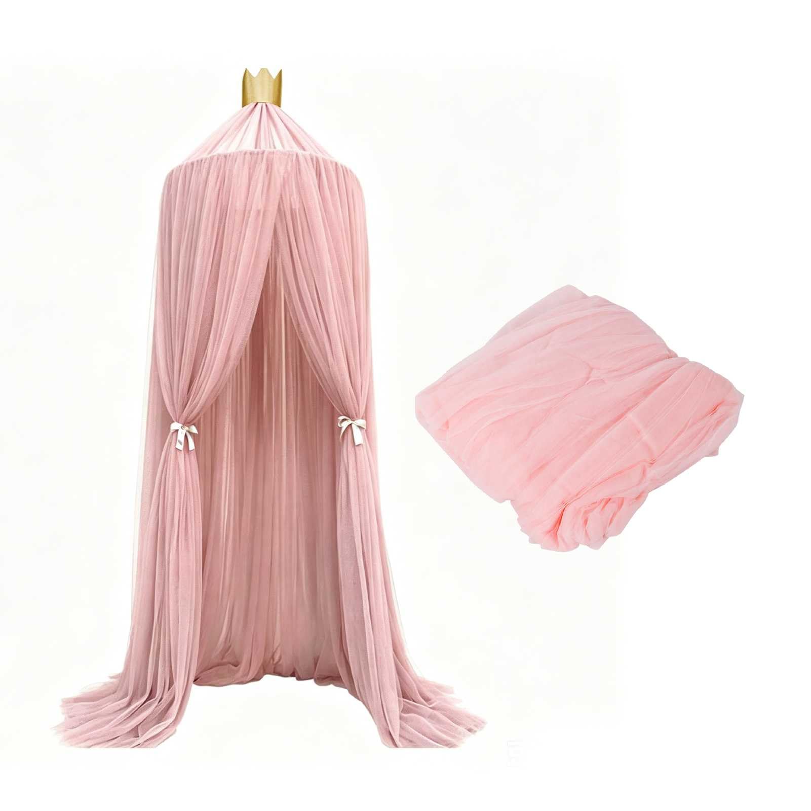 Cunas de bebé con dosel de la cama de princesa Herchr para evitar reflejos de luz nocturna