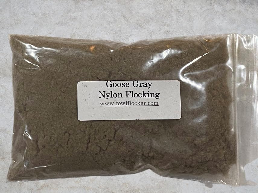 Goose Gray Nylon Flocking (16, Ounces)