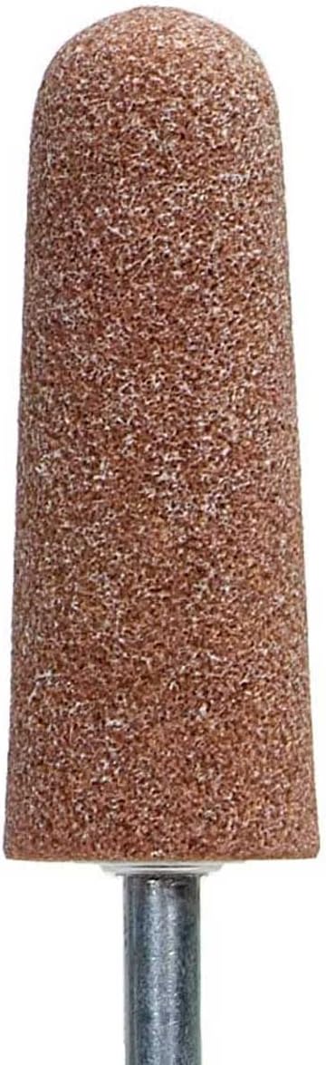 Norton 61463624378 1x2-3/4x1/4 In. Gemini 38A AO Vitrified Bond Mounted Points, Type A3, 60 Grit, 5 pack