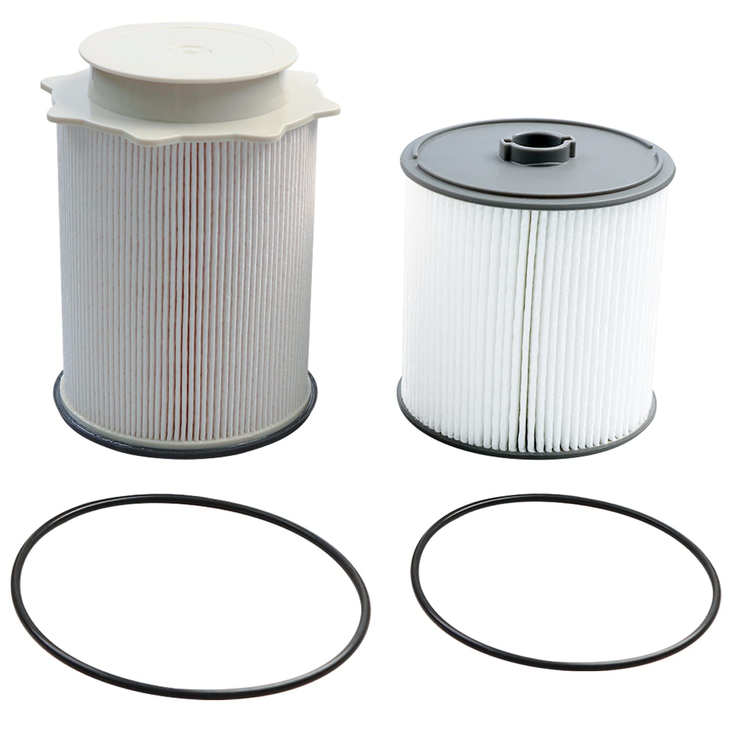 6.7L Cummins Fuel Filters Compatible with Dodge Ram 2500 3500 4500 5500 6.7L Diesel Engines 2019 2020 2021 2022 Water Separator Set Fuel Filter Replaces# 68436631AA 68157291AA
