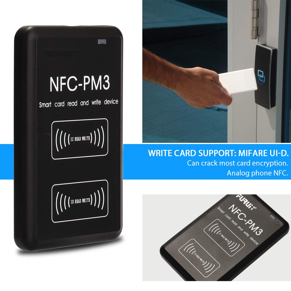 Irfora NFC RFI-D Kopierer IC ID Reader Writer Duplikator mit vollständiger Dekodierungsfunktion Intelligentes Karten-Lese- und Schreibgerät