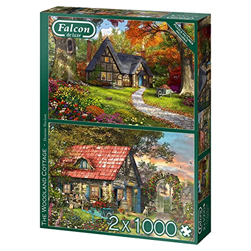 Falcon de Luxe The Woodland Cottage - 2X 1000 Teile – Ansicht 6