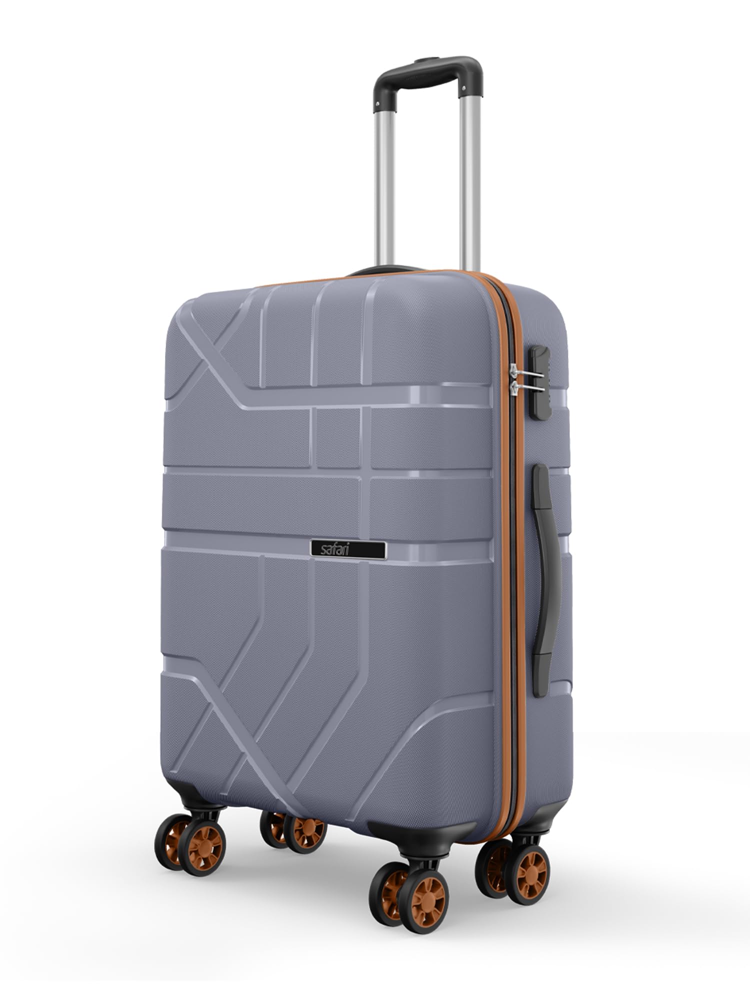 Broadway 8 Wheels 65cm Medium Size Trolley Bag, Hard Case Polypropylene, 360 Degree Wheeling Checkin Luggage for Men & Women, Suitcase for Travel, Trolley Bags for Travel, Flintstone-image-15