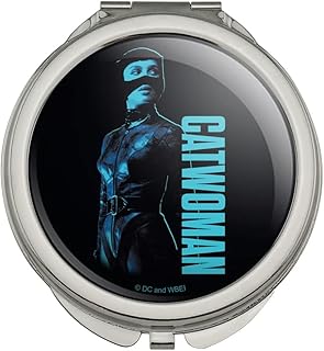 GRAPHICS & MORE The Batman Catwoman Compact Travel Purse Handbag Makeup Mirror