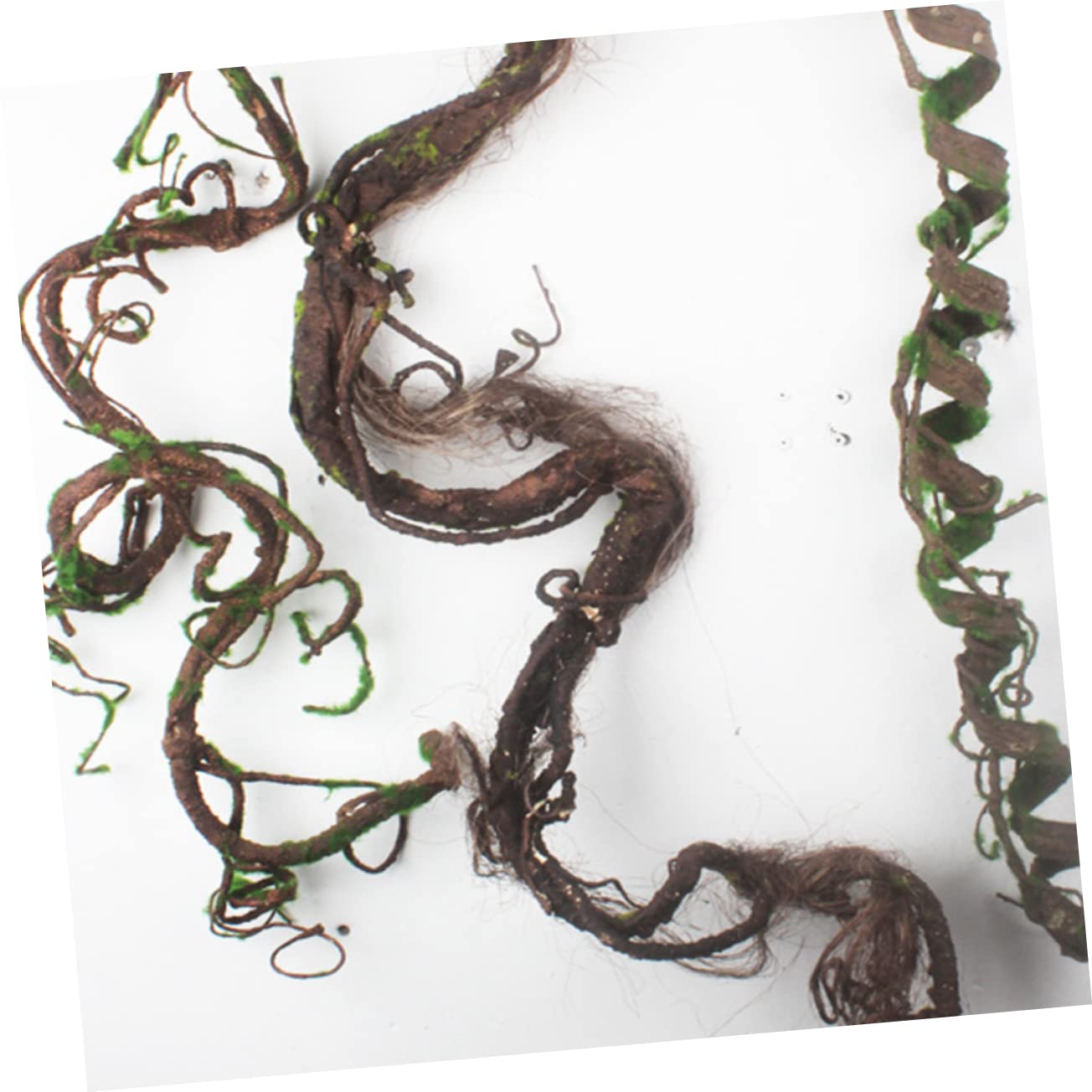 FOMIYES 3stücke Repital Klettervines Für Terrarien Kunstpflanze Aus Umweltfreundlichem Material Flexibel Und Anpassbar Für Eidechsen Schlangen Frösche Und Mehr