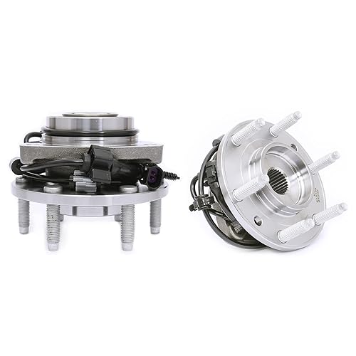 HICKS 513188 Conjunto de rodamiento de cubo de rueda delantera compatible con Chevy Trailblazer 2002-2009, GMC Envoy 2002-2009, Saab 9-7x 2005-2009,