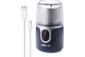 Cordless Battery Coffee Grinder with USB Rechargeable