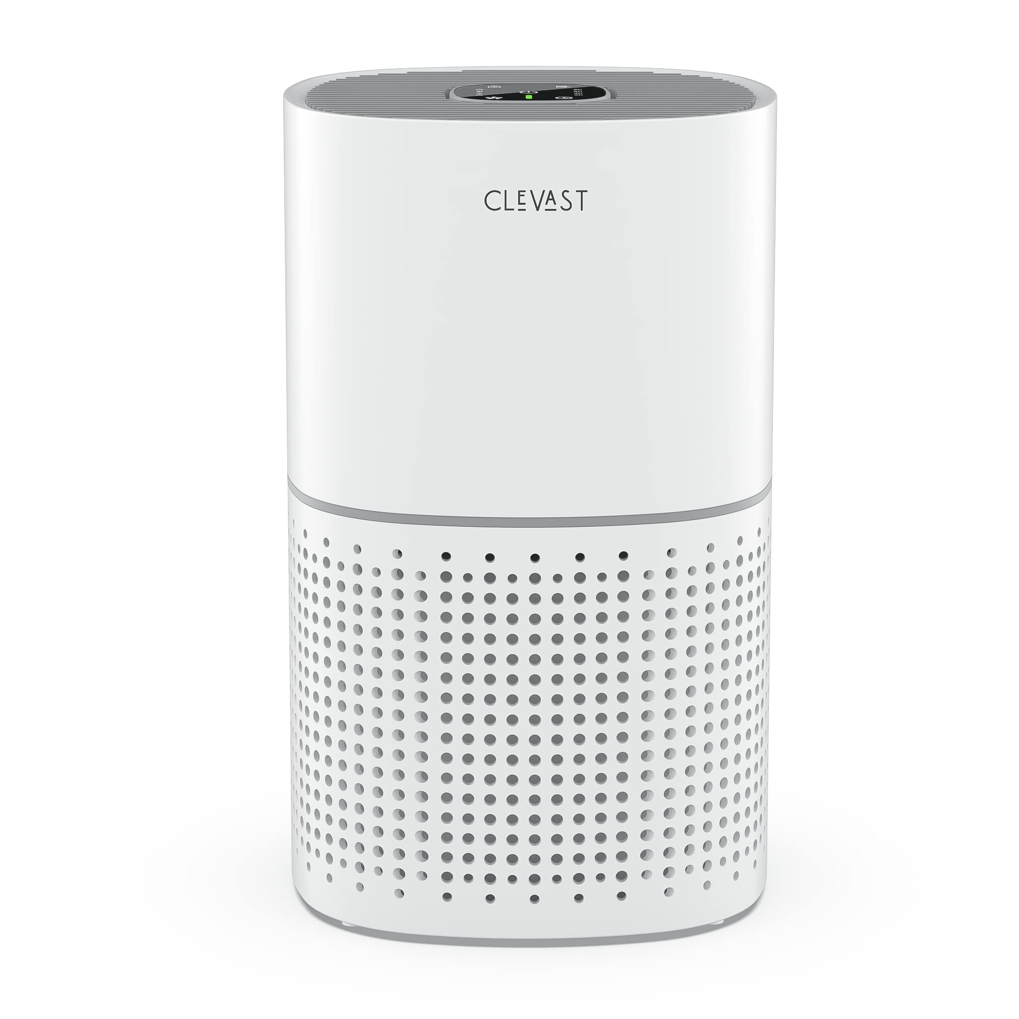 CLEVAST Air Purifier for Home - H13 True HEPA Filter Air Cleaner Air Quality Sensors for Large Room Up to 484 Sq.Ft, Low Noise for Bedroom Remove 99.99% Smoke, Pollen, Pet (CL-AP220)