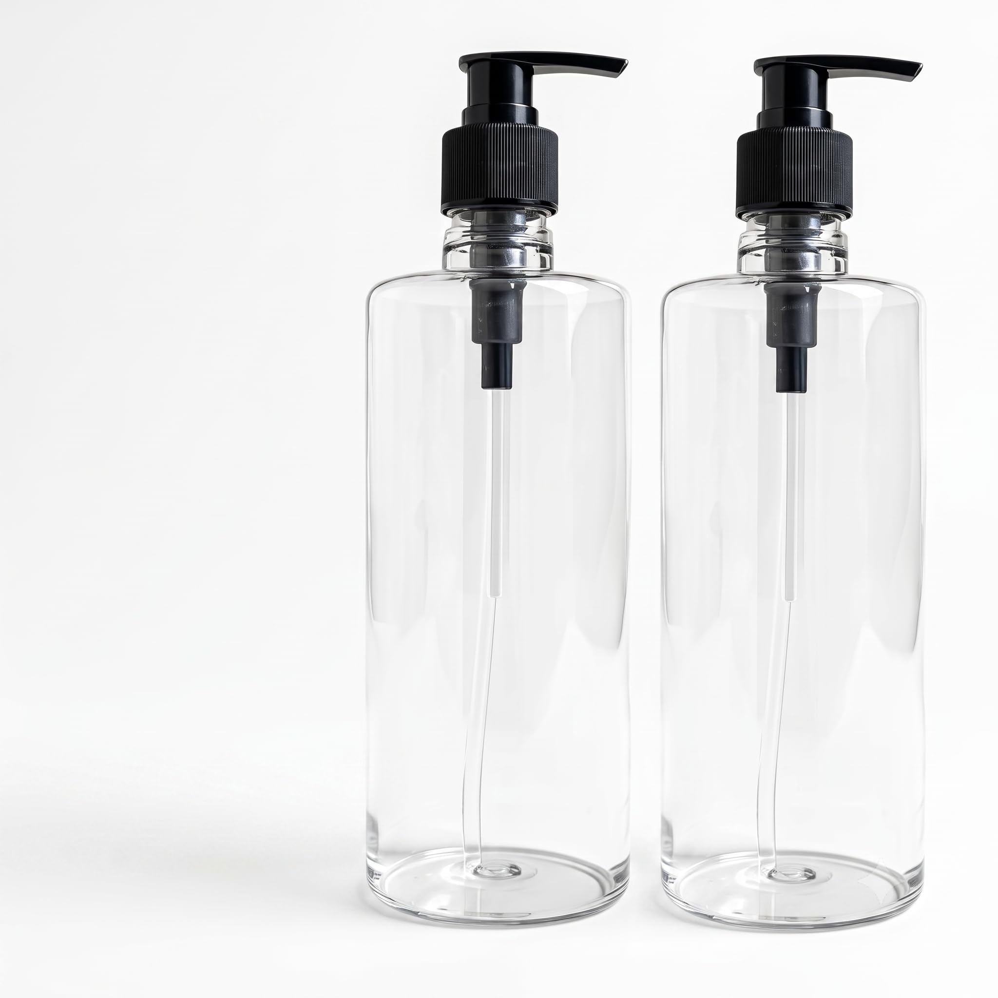 500 ML Dispenser BOTTAL,Transparent Clear Empty Dispenser Bottles, Liquid Dispenser Set for Face, Hair, Garden, Sanitizer,and More (Set of 2)-image-20