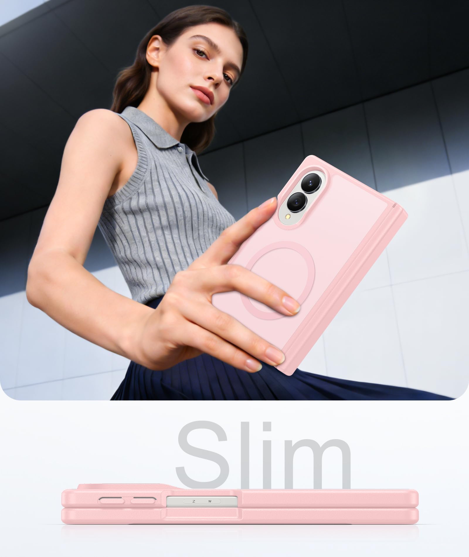FNTCASE Custodia per Galaxy Z Fold 8: compatibile con la protezione della