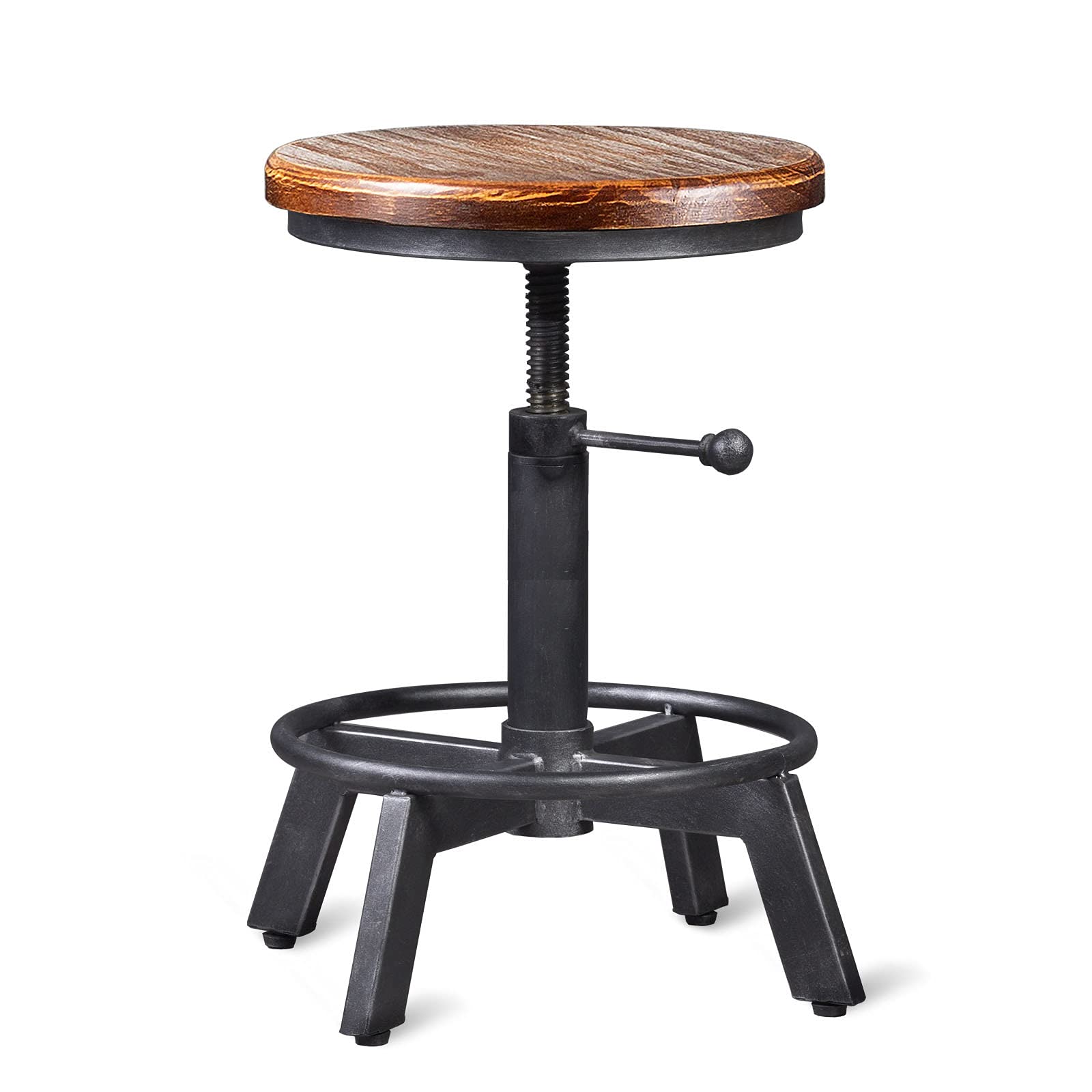 Buy Industrial Bar Stools Bar Counter Height Adjustable 24.427.5inch