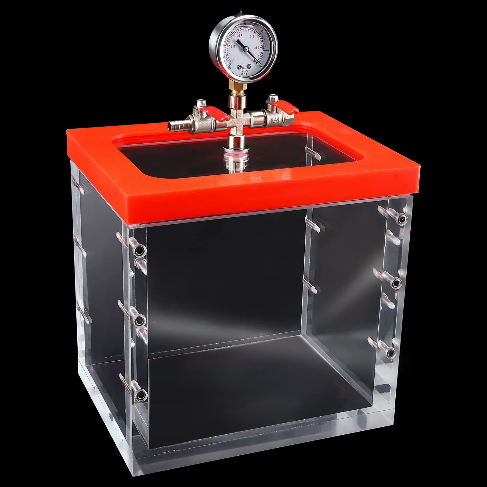 Vacuum Chamber 2 Gallon Clear Acrylic Vacuum Chamber Perfect for