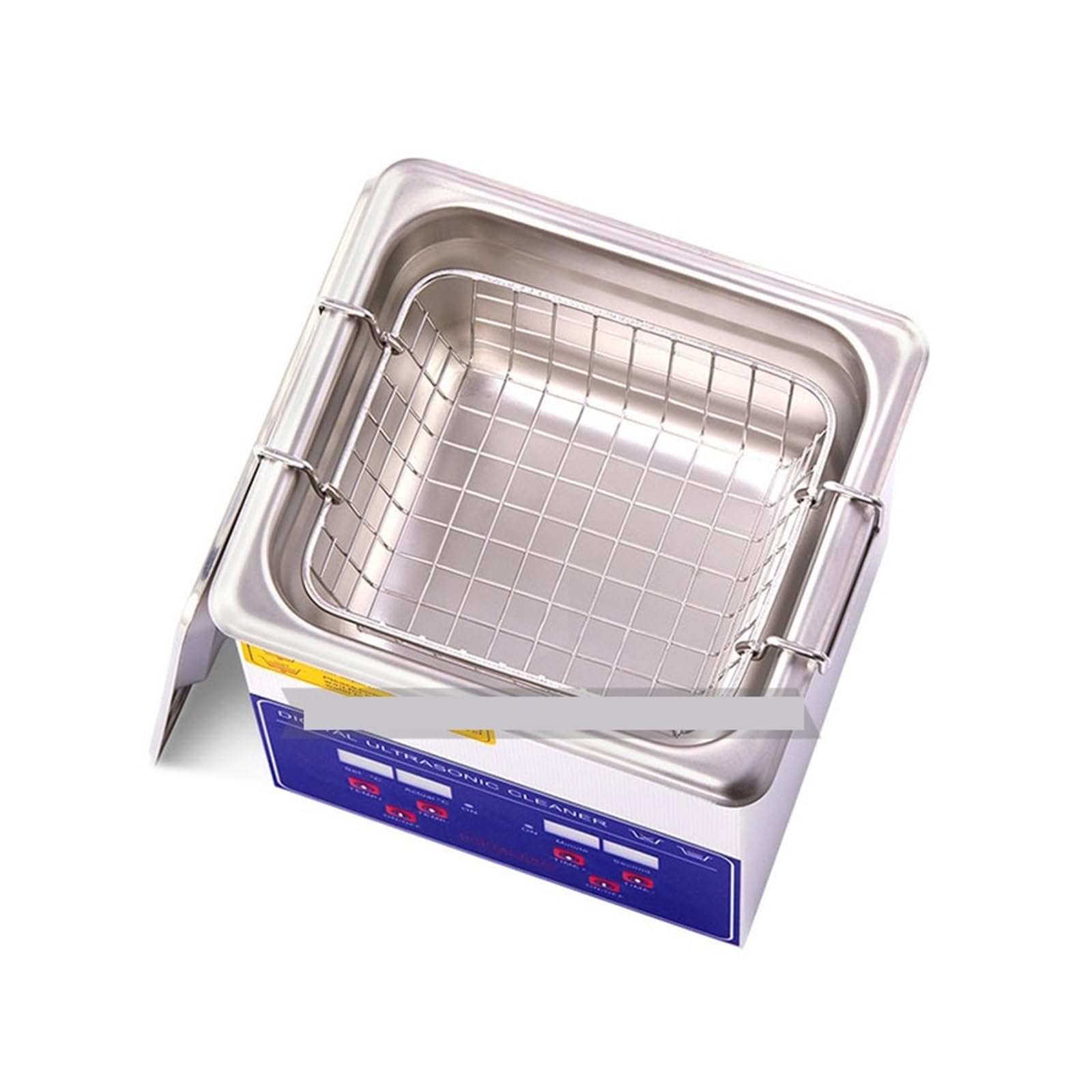 Sterowanie Cyfrowe 2L Myjka Ultradźwiękowa 100W Myjka Ultradźwiękowa Wanna Z Koszem Do Czyszczenia Okularów Sprzęt Jubilerski