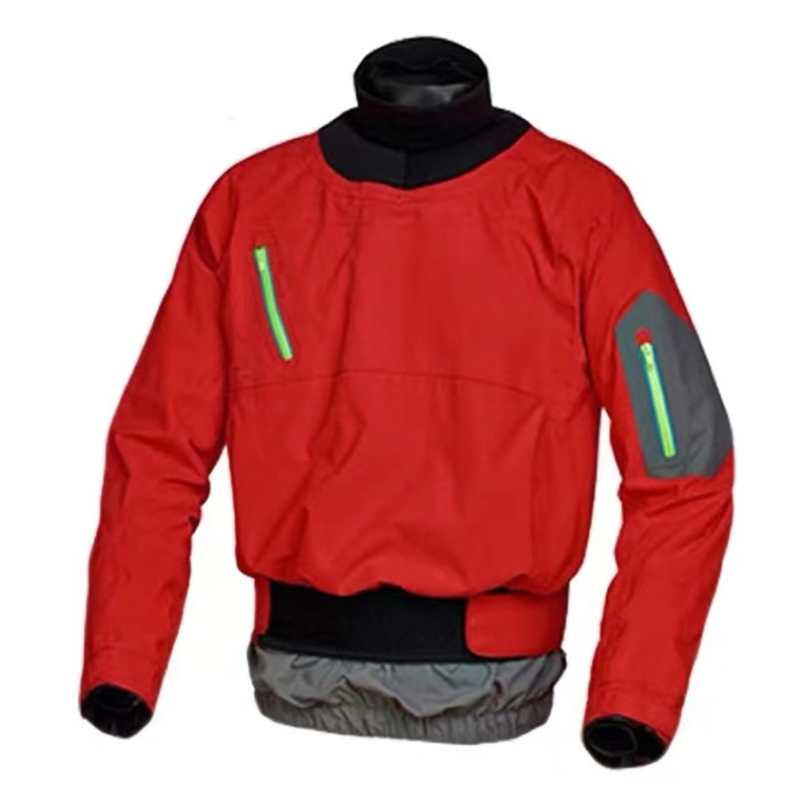 Kurtka Męska Drysuit Kajak Trzy Warstwy Wodoodpornego Materiału Lateksowe Spodnie Lateksowe Na Nadgarstku Kurtki Są Oddzielone Elastyczność Wygoda Dopasowanie
