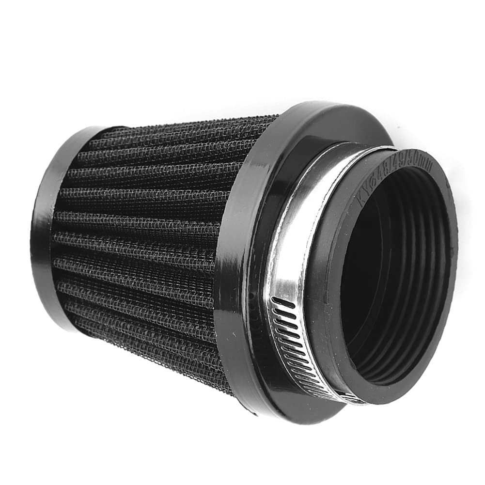 Qiilu Clamp-On Air Intake Filter – 55mm Mushroom Head Air Filter For Motorcycles & ATVs - View #7