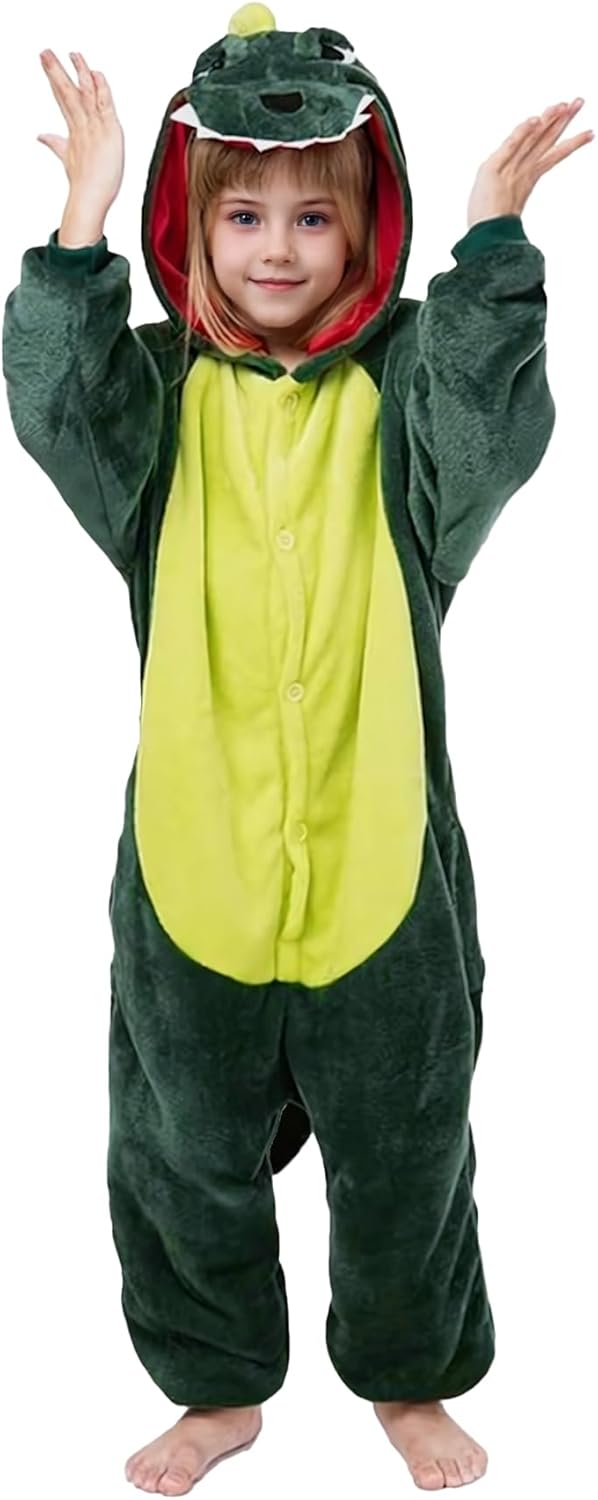 XXLOG Kids Onesie Animal Costume Christmas Costumes Unisex One Piece Cosplay Suit for Boys and Girls