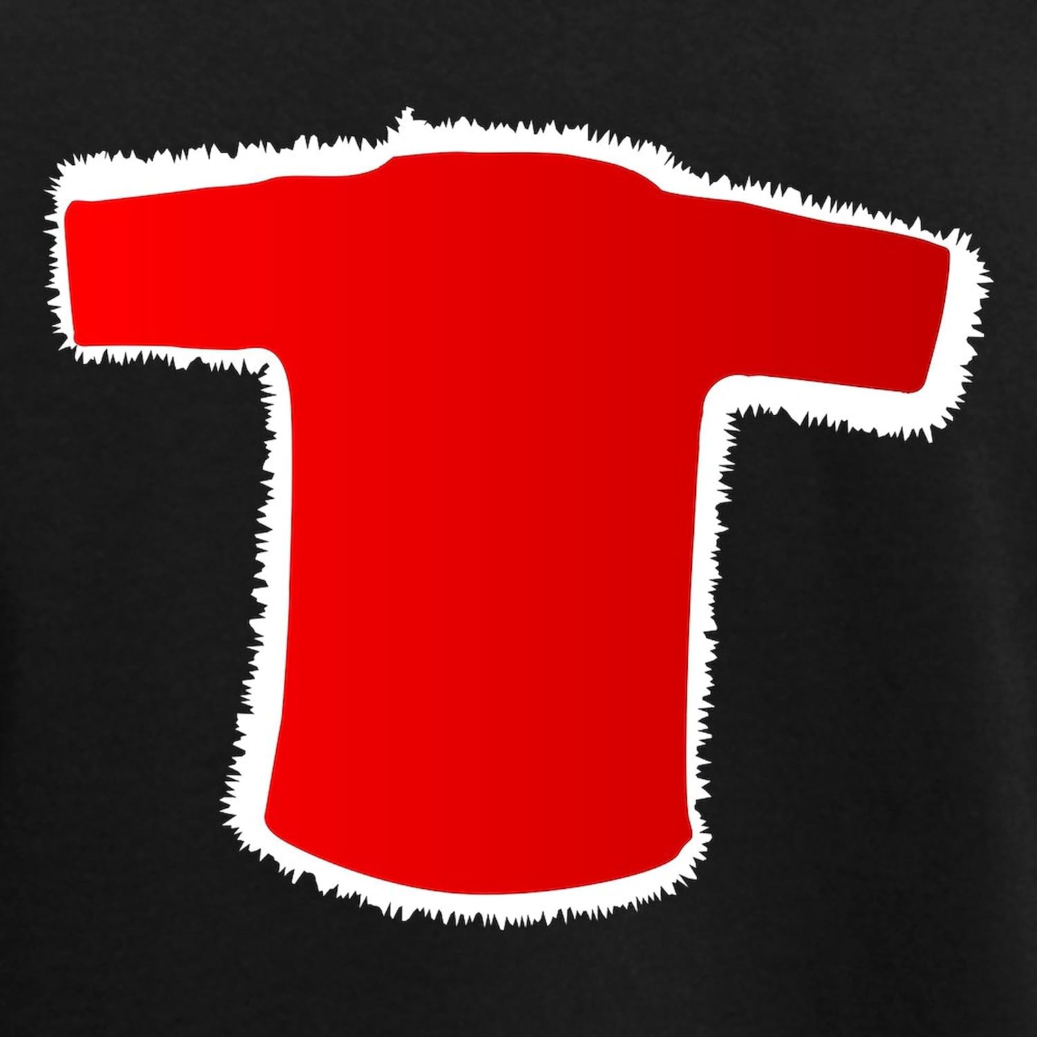 CafePress Red T Shirt Outline Pajamas Womens Novelty PJ Sleepwear