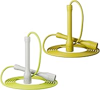 Vista 12 de Cuerda de Saltar para Entrenamiento, Cuerda de Saltar de PVC de 5mm, Longitud Ajustable con Manijas a Prueba de Rompimiento, Ideal