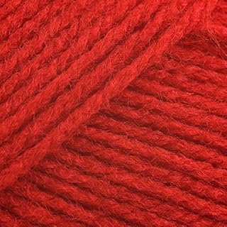 James Brett Top Value DK Double Knitting Wool 100% Acrylic Yarn 100g Ball (Rusty Brown 8410)
