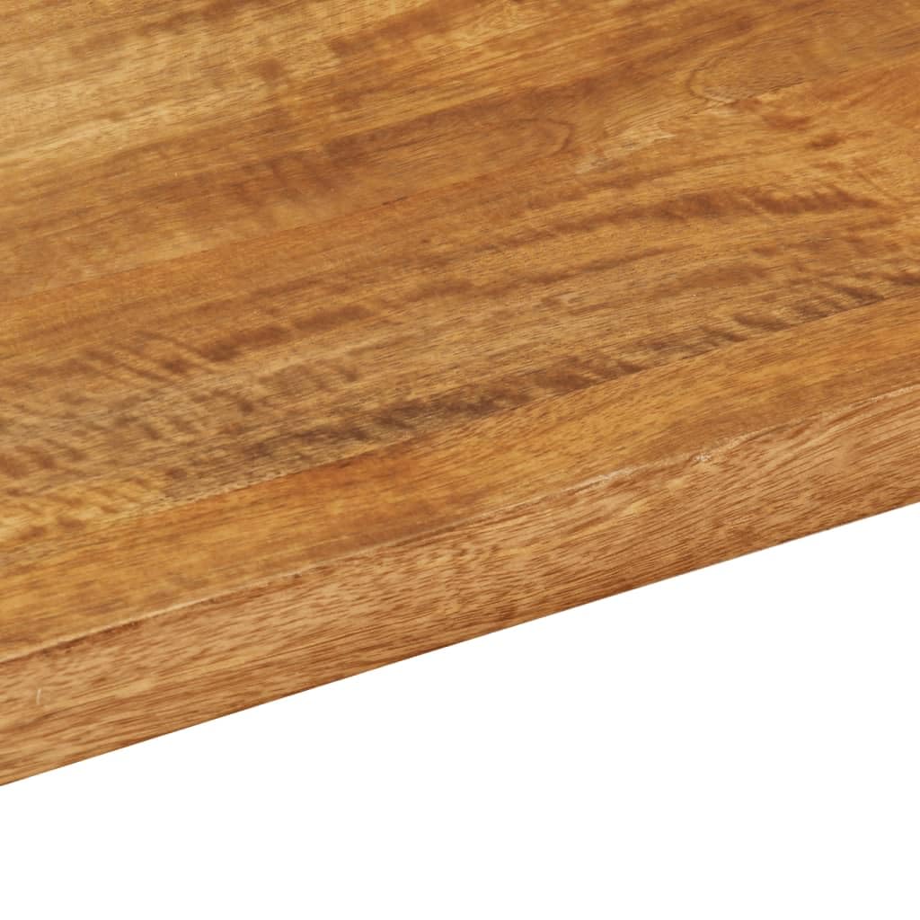 vidaXL Piano per Tavolo 180x40x2,5cm Rettangolare Legno Massello Mango, Piano per Tavolo Rettangolare, Piano Tavolo in Legno, Piano per Tavolo da Pranzo