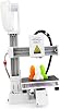 Frequency Division Multiplexing 3D Printer High Accuracy Fast Heating Compact Beginner 3D Printing Machine for Education (White)